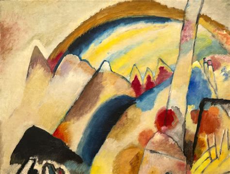 Vasily Kandinsky Landscape With Red Spots 2 Peggy Guggenheim