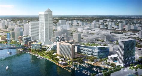 11 Billion Riverfront Master Plan Proposed For Downtown Jacksonville