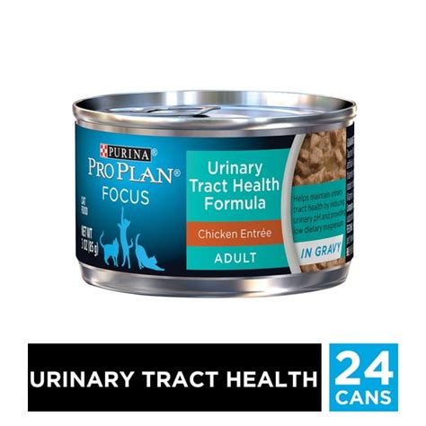 24 Pack Purina Pro Plan Urinary Tract Health Gravy Wet Cat Food Focus
