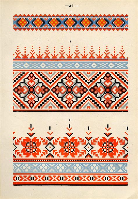 Белорусский народный орнамент - 1953_121 | Swedish weaving patterns, Cross stitch patterns ...