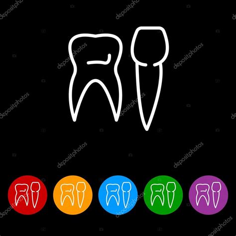 Different Types Of Human Teeth Stock Vector By ©ppvector 120411128