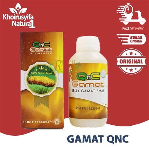 Jual Vitamin Jelly Gamat Qnc Original Shopee Indonesia