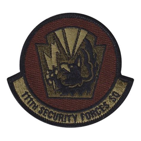 111 Sfs Ocp 3 Inch Patch 111th Security Forces Squadron Patches