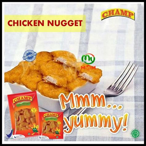 Jual Promo Bpom Champ Chicken Nugget 1 Kg And 250gr Halal Naget Ayam
