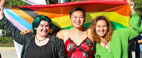 Rainbow Flag Raised For Lgbtq History Month News Stockton University