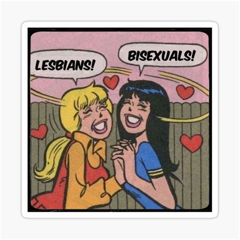 Veronica Betty Sapphic Edition Sticker For Sale By Adoresapphics