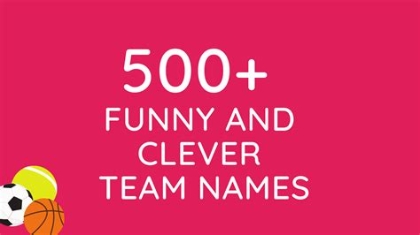 500 Funny And Clever Team Names For Your Workplace In 2023