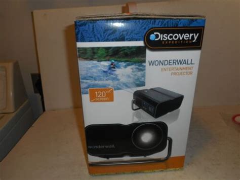 Discovery Wonderwall Expedition Entertainment Lcd Projector New In
