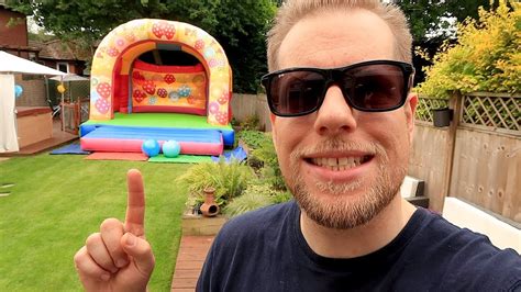 Epic Bouncy Castle Birthday Party Youtube