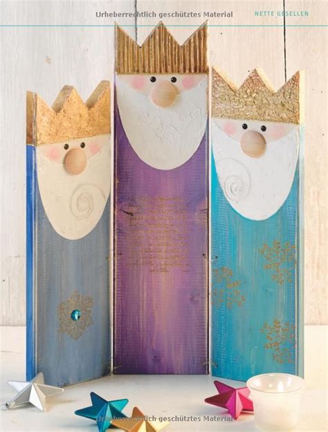 Weihnachtsboten Aus Holz Kreativkompakt Figuren Aus Holzlatten Und