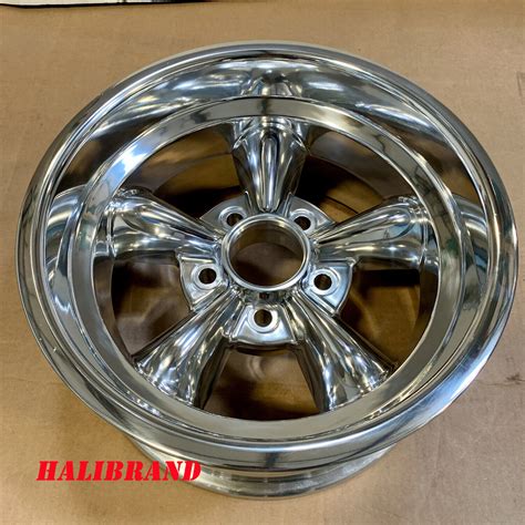 Halibrand 5 Spoke Aluminum Wheels Genuine 15” X8 5x45 Et 2223 Set