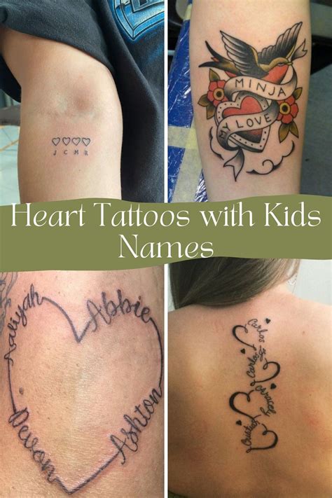 57 Sweetest Kids Name Tattoos Ideas Tattooglee Tattoos For Your