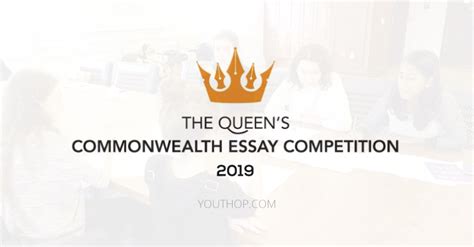 The Queens Commonwealth Essay Competition 2019