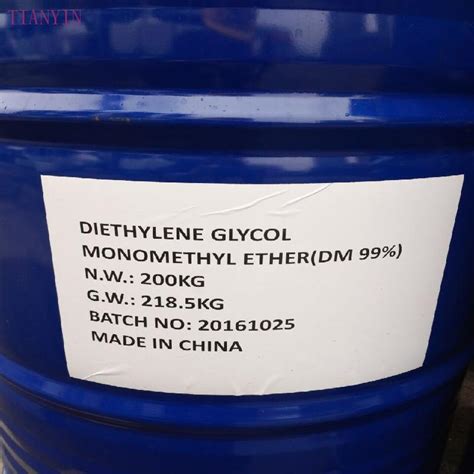 Buy Diethylene Glycol Monomethyl Ether Dm 99 Industrial Grade From
