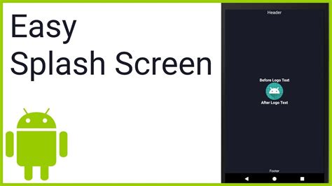 Android Studio Splash Screen Image Size Splash