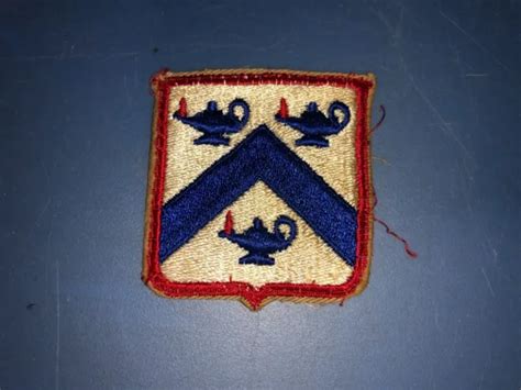 World War Ii Us Army Command And General Staff School Patch 565 Picclick