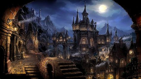 Fantasy Art Night Wallpapers Hd Desktop And Mobile Backgrounds