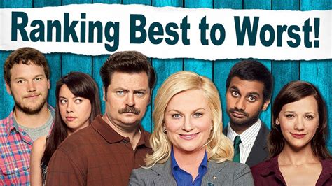 Ranking Every Parks And Recreation Character Youtube