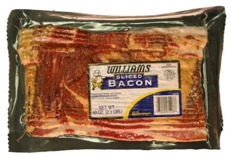 Williams Sliced Bacon 40 Oz Bakers
