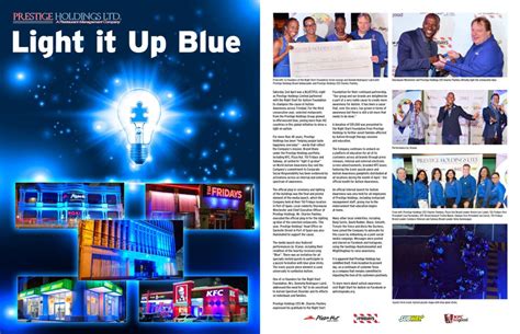 Light It Up Blue Prestige Holdings Company Limited Phl