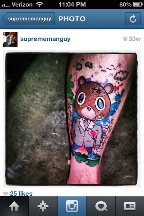 808 And Heart Bear Ridiculous Kanye West Inspired Tattoos Complex