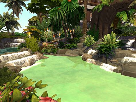 The Sims Resource Sulani Nature Spa No Cc