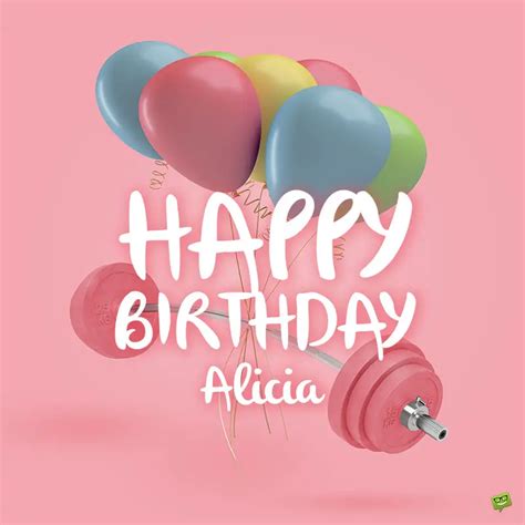 Happy Birthday Alicia Wishes Images And Memes For Her