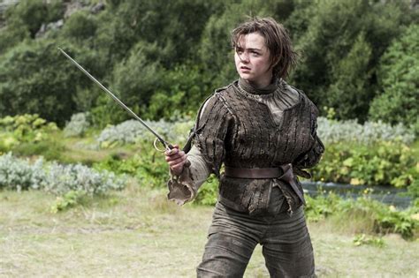 Tws Maisie Williams Bids A Bloody Goodbye To Game Of Thrones The Mary Sue
