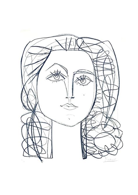 Picasso Face Sketch At Explore Collection Of