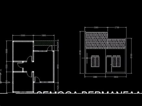 Use custom templates to tell the right story for your business. TUTORIAL AUTOCAD: MEMBUAT SECTION TAMPAK DEPAN RUMAH ...