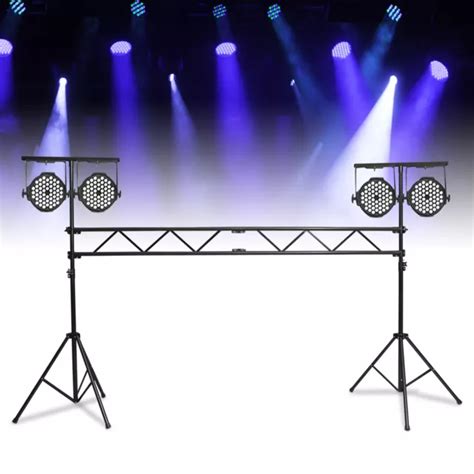Light Truss Stand System Trussing Dj Booth Kit T Bar Lighting Stage Pa