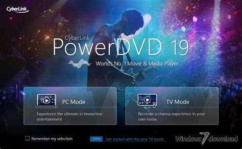 Powerdvd For Windows 7 Experience Cinematic Audio Visuals With