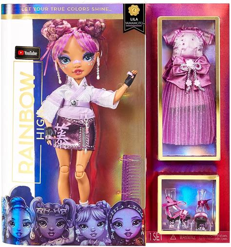 Buy Rainbow High Series 4 Lila Yamamoto Doll Rainbow High Dolls