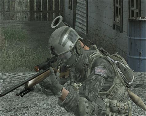 Unfortunately, macmillan won't move unless you shoot the sniper so you have to do it. CoD4 M40A3 Sniper Skin Pack - Call of Duty 4: Modern ...