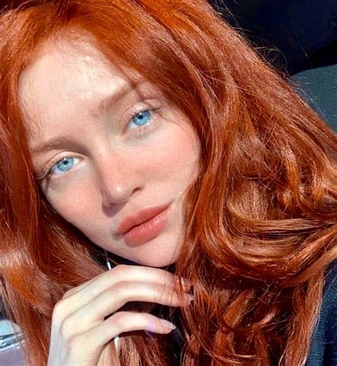 Pin By Necla Bayrak On Saçmodeli Red Hair Blue Eyes Beautiful Red