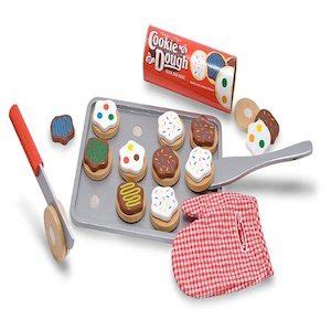 Slice & bake christmas cookie play set. Melissa & Doug Slice and Bake Wooden Cookie Play Food Set ...
