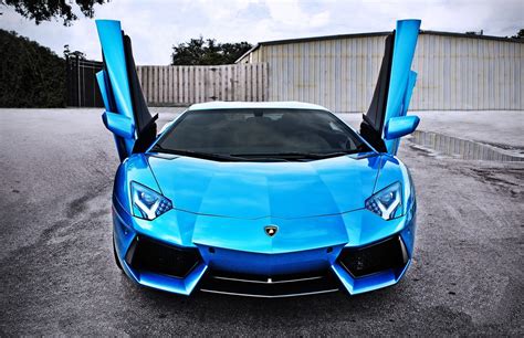 Blue Lamborghini Wallpaper High Definition Blue Lamborghini