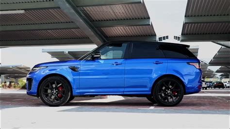 Velocity Blue Range Rover Sport Svr Sytner Land Rover Wakefield Youtube