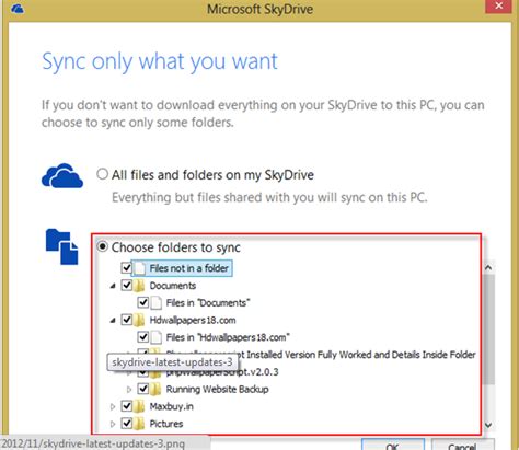 How To Sync And Share File And Folder With Skydrive