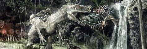 Jurassic World Concept Art Reveals Raptor Arena