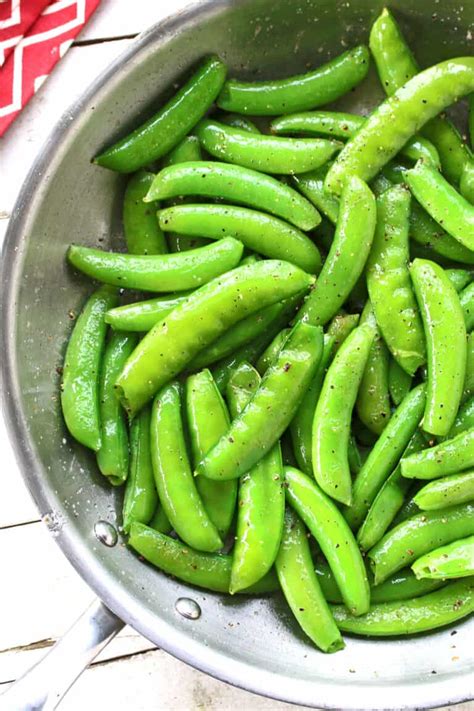 How To Cook Snap Peas The Daring Gourmet