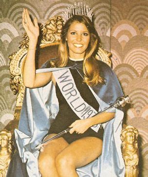 Marjorie Wallace The First Miss World From The United States 1973