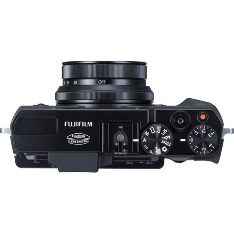 Fujifilm X30 Black Compact Cameras Nordic Digital