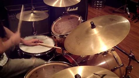 Nd Note Hihat Rim Shot Fill Jojo Mayer Style Drum Lesson Youtube