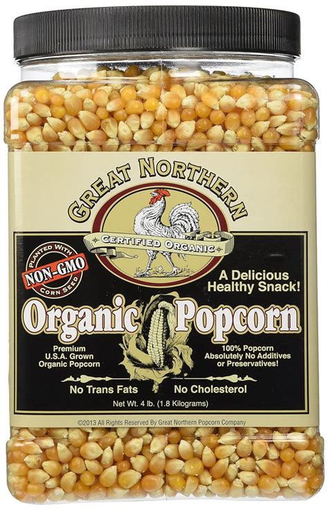 Great Northern Popcorn Organic Yellow Gourmet Popcorn All Natural 4