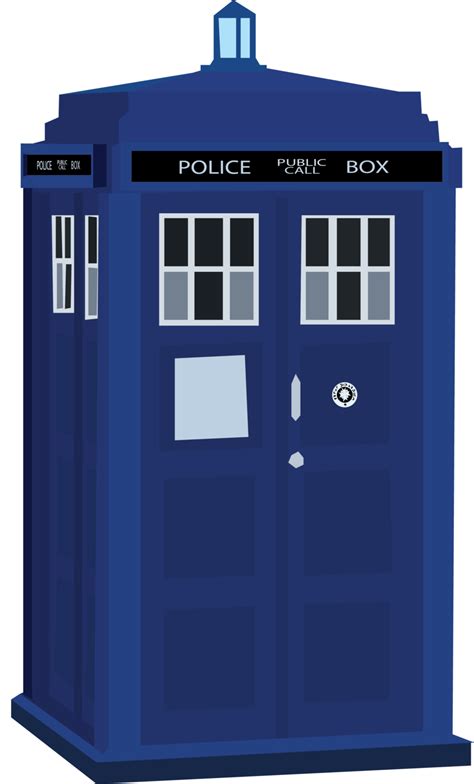 Tardis Vector Outline At Collection Of Tardis Vector