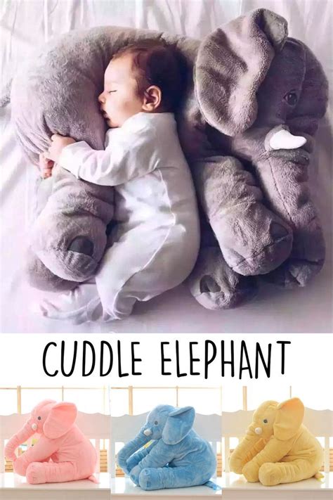 Baby Elephant Cuddle Pillow Cuddle Pillow Baby Elephant Best Baby