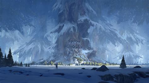 Maybe you would like to learn more about one of these? snow, Trees, Winter, Ghost, Forest, Fan art, Fantasy art Wallpapers HD / Desktop and Mobile ...