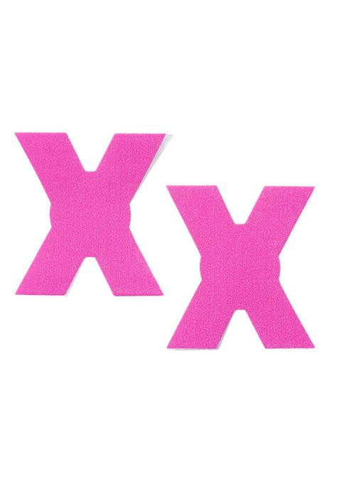 Pastease Neon Pink Xxx Pasties Dolls Kill