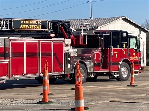 Greenville Fire Rescue Welcomes Its New Tiller Truck Wnct